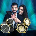 A young couple featuring Chairos couple's watch