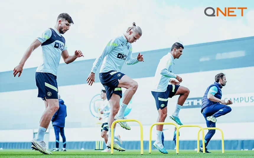 Manchester City players