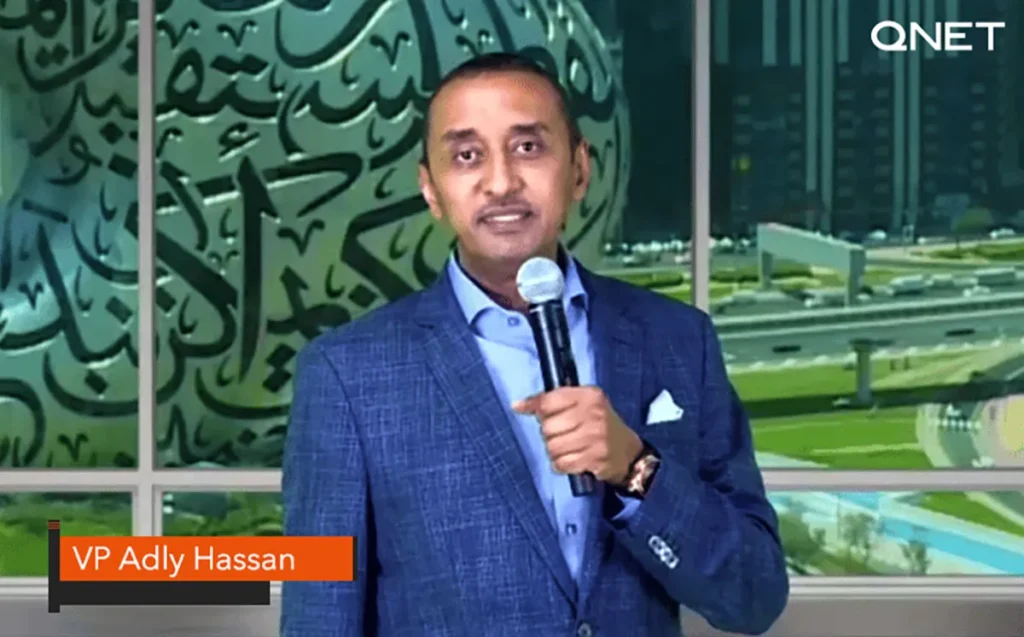 VP Adly Hassan during V-Convention Connect 2021