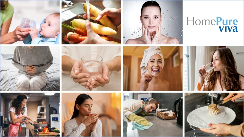 uses of water with HomePure Viva 