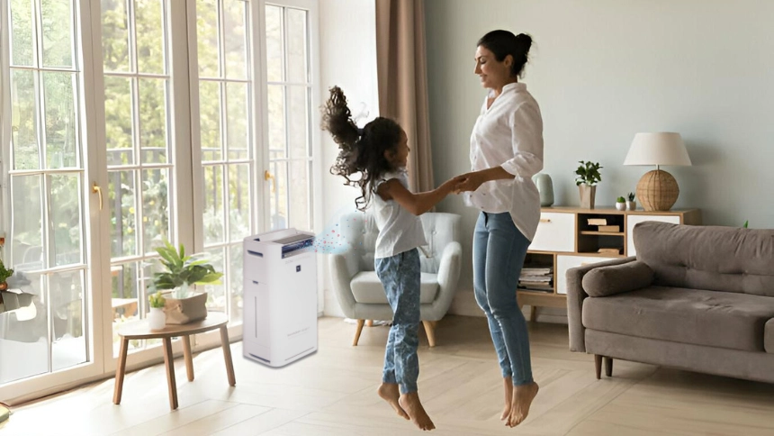 SHARP QNET Zensational Indoor Air Purifier for indoor air pollution