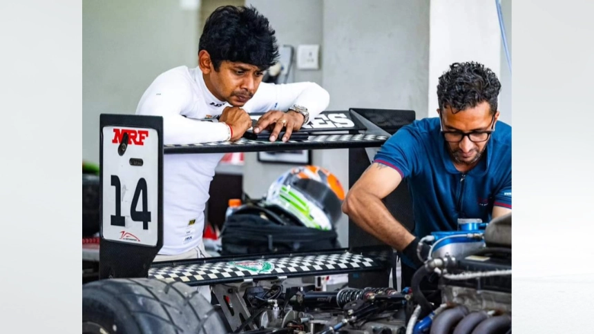 Chetan Korada's love for racing